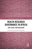 Health Research Governance in Africa (eBook, PDF)