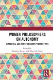 Women Philosophers on Autonomy (eBook, ePUB)