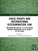 Child Rights and International Discrimination Law (eBook, PDF)