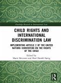 Child Rights and International Discrimination Law (eBook, PDF)