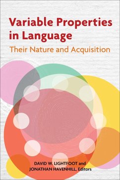 Variable Properties in Language (eBook, ePUB)