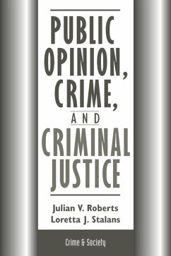 Cover Public Opinion, Crime, And Criminal Justice (eBook, ePUB)