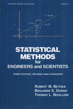 Statistical Methods for Engineers and Scientists (eBook, ePUB) - Bethea, Robert M.