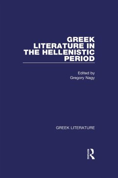 Greek Literature in the Hellenistic Period (eBook, PDF)