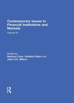 Cover Contemporary Issues in Financial Institutions and Markets (eBook, PDF)