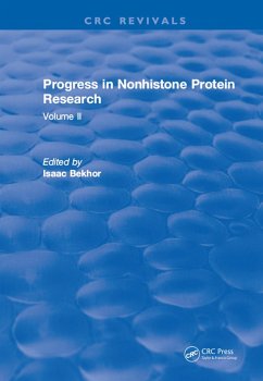 Progress in Nonhistone Protein Research (eBook, ePUB) - Bekhor Isaac, I.