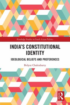 India's Constitutional Identity (eBook, ePUB) - Chakrabarty, Bidyut