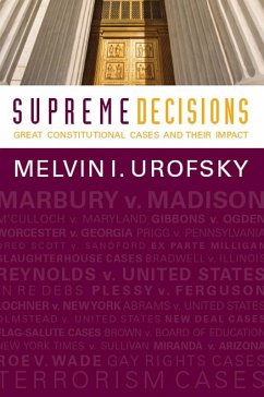 Supreme Decisions, Combined Volume (eBook, ePUB) - Urofsky, Melvin I.