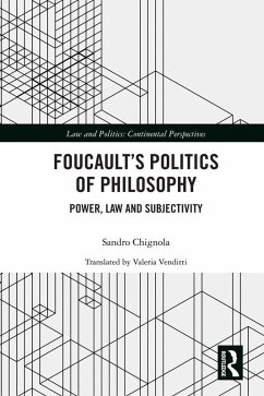 Cover Foucault's Politics of Philosophy (eBook, ePUB)