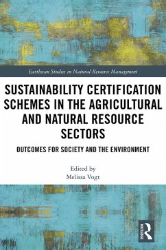 Cover Sustainability Certification Schemes in the Agricultural and Natural Resource Sectors (eBook, PDF)