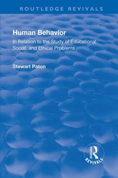 Cover Revival: Human Behavior (1921) (eBook, PDF)