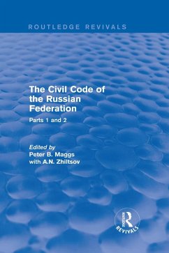 The Civil Code of the Russian Federation (eBook, PDF) - Maggs, Peter B