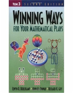 Winning Ways for Your Mathematical Plays, Volume 3 (eBook, ePUB) - Berlekamp, Elwyn R.