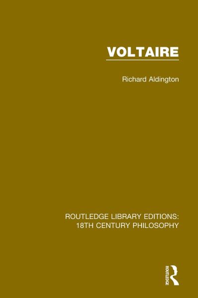 Voltaire (eBook, ePUB)