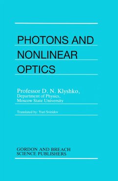 Photons Nonlinear Optics (eBook, PDF) - Klyshko, D. N.