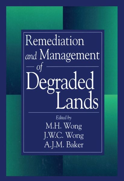 Remediation and Management of Degraded Lands (eBook, PDF)