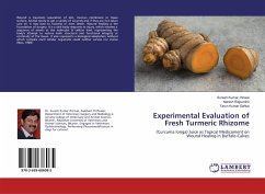 Experimental Evaluation of Fresh Turmeric Rhizome