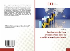 Réalisation de Plan d'expériences pour la qualification de machines - Briand, Kevin