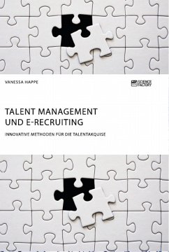 Talent Management und E-Recruiting. Innovative Methoden für die Talentakquise - Happe, Vanessa