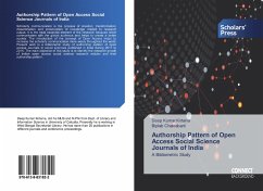 Authorship Pattern of Open Access Social Science Journals of India - Kirtania, Deep Kumar;Chakrabarti, Biplab