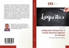 Intégration d'emprunts à l'arabe dialectal algérien en français - Djelaili, Rachid