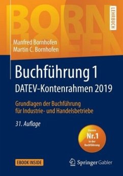 Buchführung 1 DATEV-Kontenrahmen 2019 - Bornhofen, Manfred;Bornhofen, Martin C.