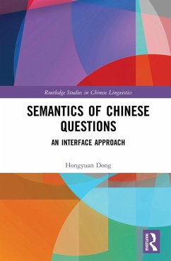 Semantics of Chinese Questions (eBook, ePUB)