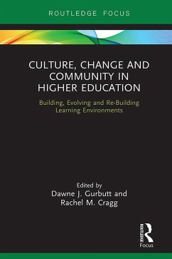 Cover Culture, Change and Community in Higher Education (eBook, ePUB)