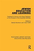 Jewish Education and Learning (eBook, ePUB)