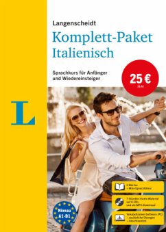 Langenscheidt Komplett-Paket Italienisch, 2 Bücher