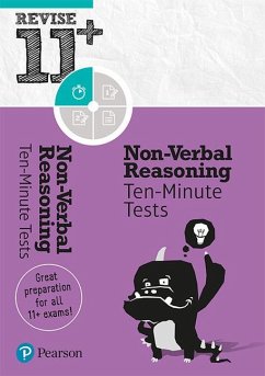 Cover Pearson REVISE 11+ Non-Verbal Reasoning Ten-Minute Tests - for the 2024 and 2025 exams
