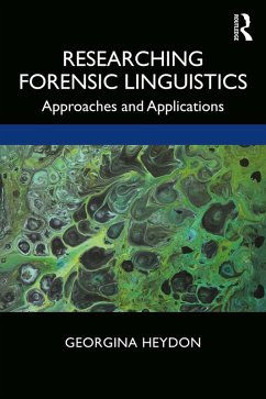 Cover Researching Forensic Linguistics (eBook, ePUB)