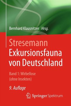 Stresemann - Exkursionsfauna von Deutschland. Band 1: Wirbellose (ohne Insekten) (eBook, PDF)