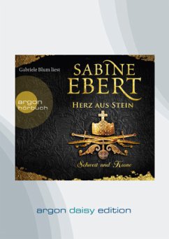 Herz aus Stein / Schwert und Krone Bd.4 (1 MP3-CD, DAISY Edition) - Ebert, Sabine