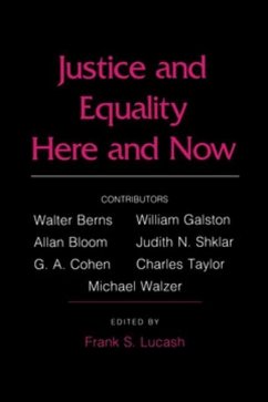 Cover Justice and Equality Here and Now (eBook, PDF)