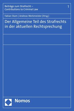 Der Allgemeine Teil des Strafrechts in der aktuellen Rechtsprechung (eBook, PDF)