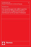 Die Auswirkungen des référé-expertise auf deutsche Zivilgerichtsverfahren - Die Brüssel-la-VO auf dem Prüfstand (eBook, PDF)