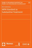 MFN Standard as Substantive Treatment (eBook, PDF)