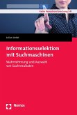 Informationsselektion mit Suchmaschinen (eBook, PDF)