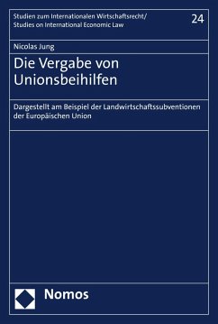 Cover Die Vergabe von Unionsbeihilfen (eBook, PDF)