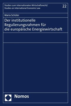 Cover Der institutionelle Regulierungsrahmen für die europäische Energiewirtschaft (eBook, PDF)