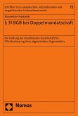 § 31 BGB bei Doppelmandatschaft (eBook, PDF)