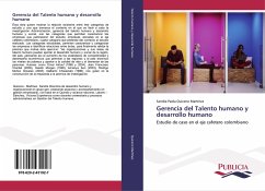 Gerencia del Talento humano y desarrollo humano - Quiceno Martínez, Sandra Paola