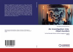 An investigation into ritual murders - Enos, Rannditsheni Alunamutwe
