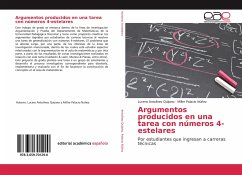 Argumentos producidos en una tarea con números 4-estelares