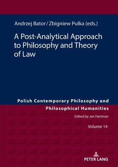 A Post-Analytical Approach to Philosophy and Theory of Law