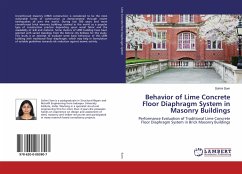 Behavior of Lime Concrete Floor Diaphragm System in Masonry Buildings