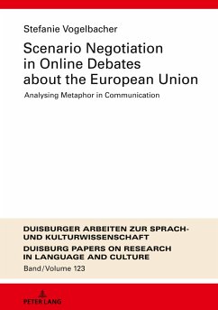 Scenario Negotiation in Online Debates about the European Union - Vogelbacher, Stefanie