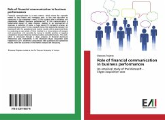 Role of financial communication in business performances - Trojetto, Eleonora