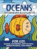 Oceans Coloring and Activity Book for Kids